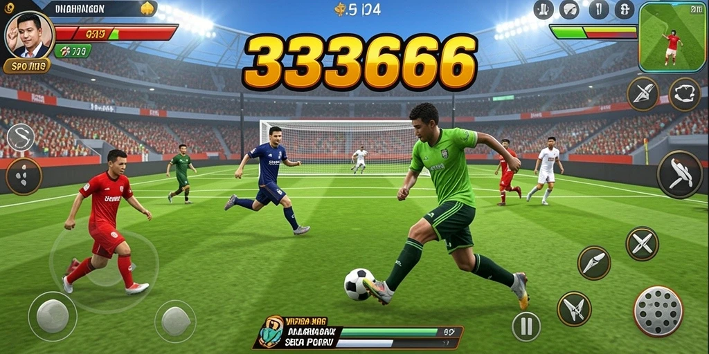 Tampilan gameplay 333666 yang menarik dan mendebarkan.