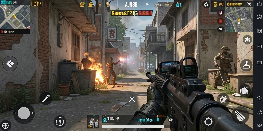 Screenshot dari gameplay AJR88 yang seru dan menantang.