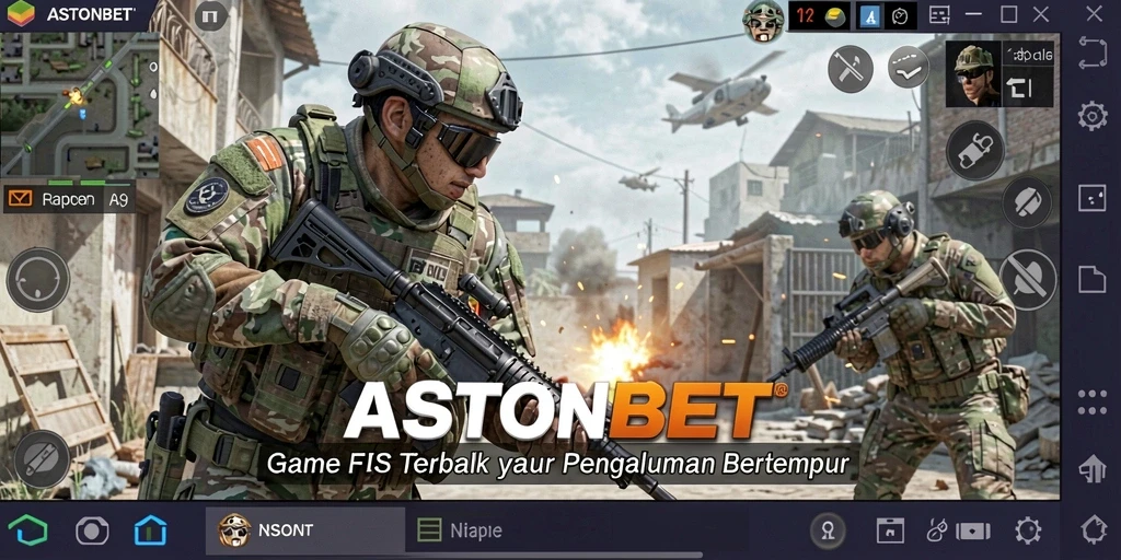 Tampilan gameplay judi yang mendebarkan di ASTONBET.