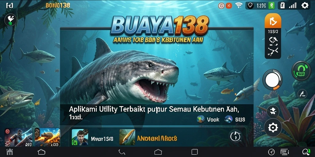 Tampilan utama BUAYA138 yang memudahkan navigasi dan penggunaan.