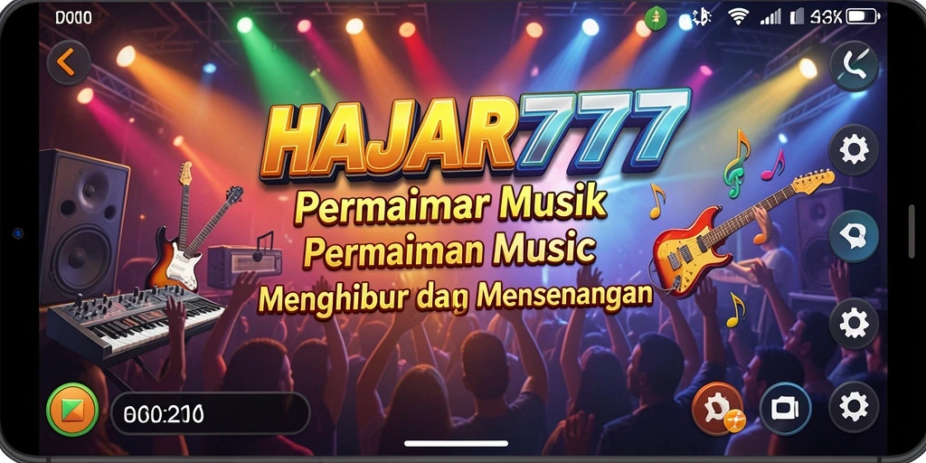 Tampilan gameplay HAJAR777 yang penuh warna dan interaktif.