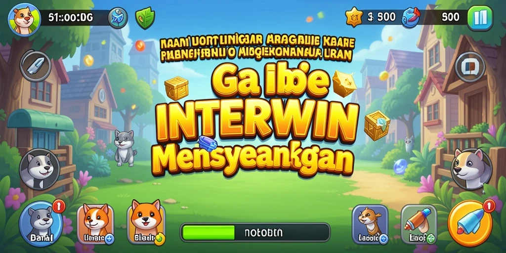 Tangkapan layar INTERWIN menunjukkan aksi gameplay Idle yang mengasyikkan.