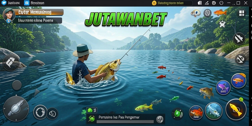 Gameplay seru JUTAWANBET dengan pengalaman memancing yang mendebarkan.