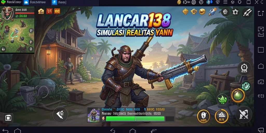 Tampilan gameplay menarik dari LANCAR138 yang penuh warna.