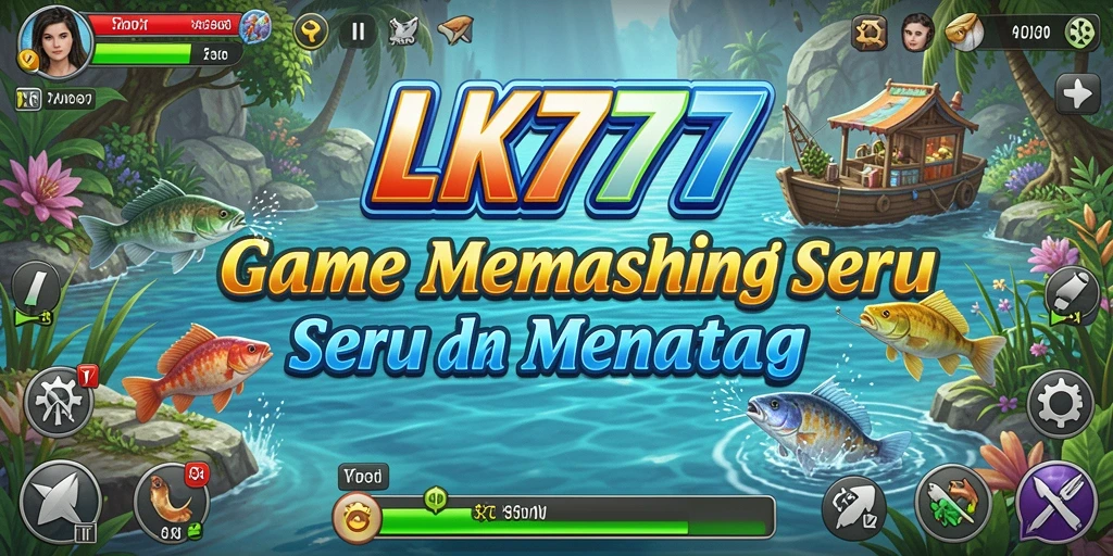 Tampilan gameplay LK777 yang seru dan menantang saat memancing.
