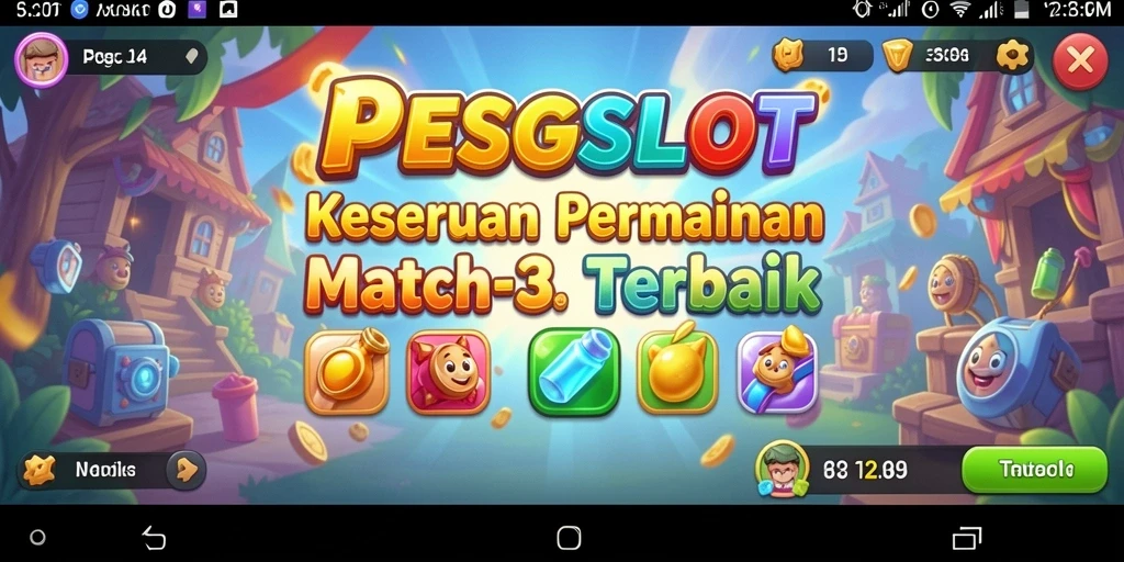 Tampilan gameplay PESGSLOT dengan kombinasi elemen yang mengesankan.