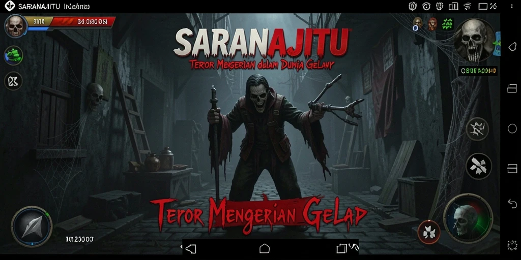 Tangkap momen menegangkan saat menjelajahi kegelapan di SARANAJITU.