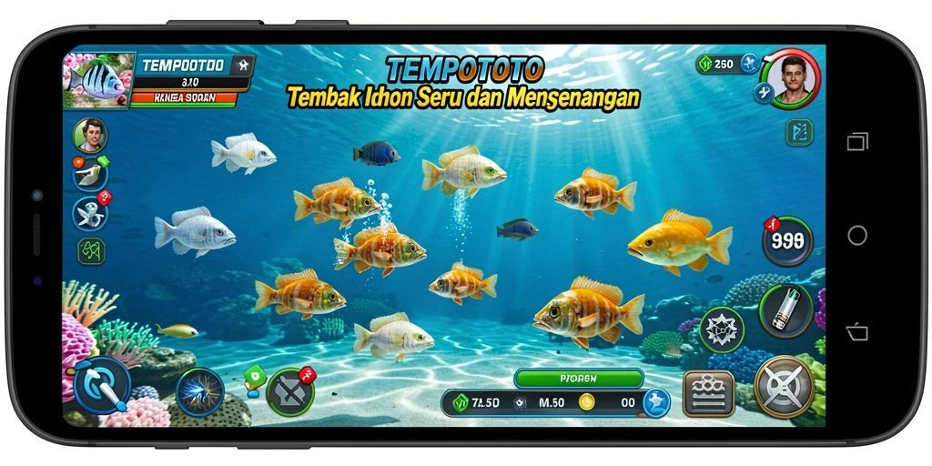 Tangkapan ikan yang spektakuler dalam TEMPOTOTO!