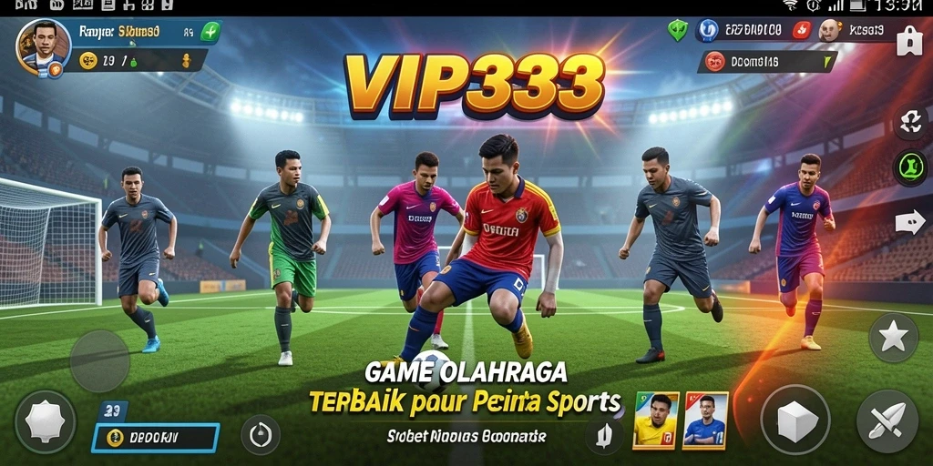 Tampilan menarik dari gameplay VIP333 dengan aksi olahraga seru.